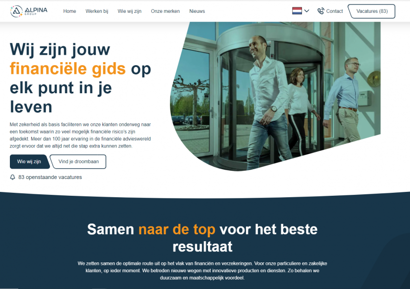 Website www.alpinagroup.com